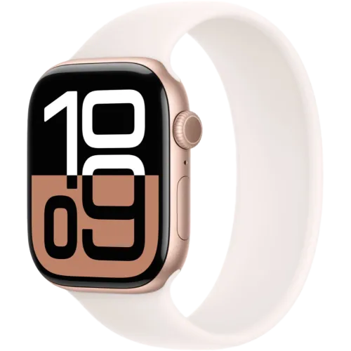 Apple Watch 10 42mm Solo Loop (Розовое Золото)