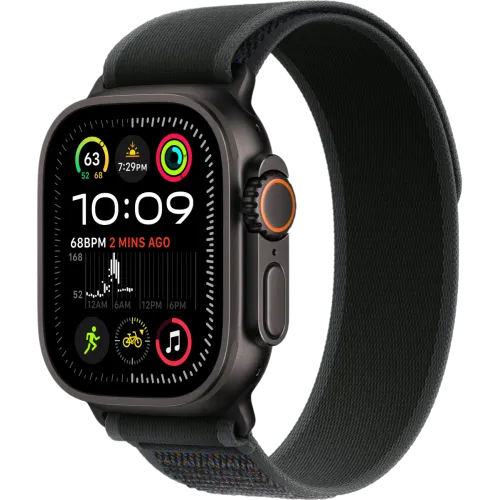 Apple Watch Ultra 2 2024 Black 49мм Trail Loop (Черный)