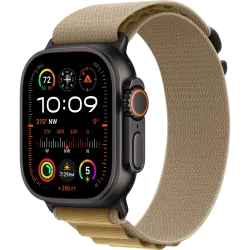 Apple Watch Ultra 2 2024 Black 49мм Alpine Loop (Коричневый)