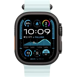 Apple Watch Ultra 2 2024 49mm Black Ocean Band (Голубой)