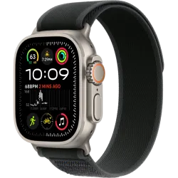 Apple Watch Ultra 2 2024 Natural 49мм Trail Loop (Черный)