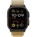 Apple Watch Ultra 2 2024 Black 49мм Alpine Loop (Коричневый)