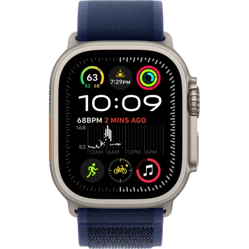 Apple Watch Ultra 2 2024 Natural 49мм Trail Loop (Синий)