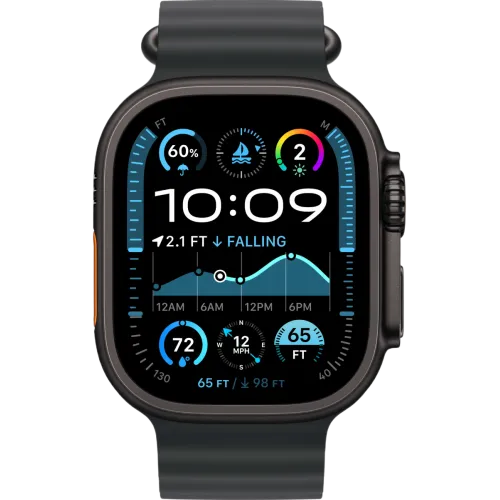 Apple Watch Ultra 2 2024 49mm Black Ocean Band (Черный)