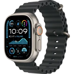 Apple Watch Ultra 2 2024 49mm Natural Ocean Band (Черный)