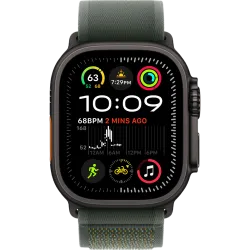 Apple Watch Ultra 2 2024 Black 49мм Trail Loop (Зеленый)
