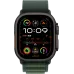 Apple Watch Ultra 2 2024 Black 49мм Alpine Loop (Зеленый)