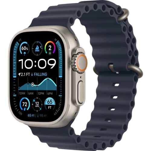 Apple Watch Ultra 2 2024 49mm Natural Ocean Band (Синий)