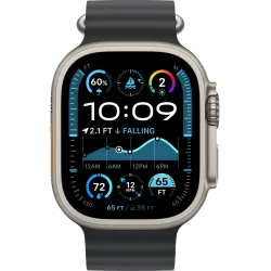 Apple Watch Ultra 2 2024 49mm Natural Ocean Band (Черный)