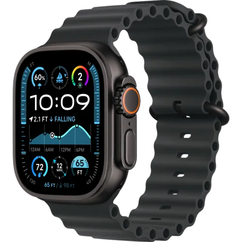 Apple Watch Ultra 2 2024 49mm Black Ocean Band (Черный)