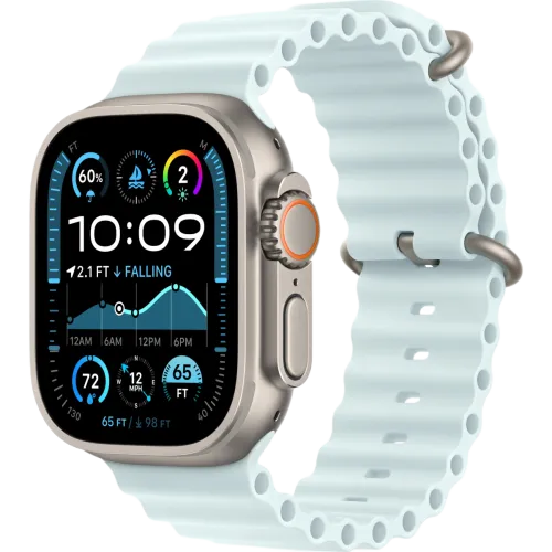 Apple Watch Ultra 2 2024 49mm Natural Ocean Band (Голубой)