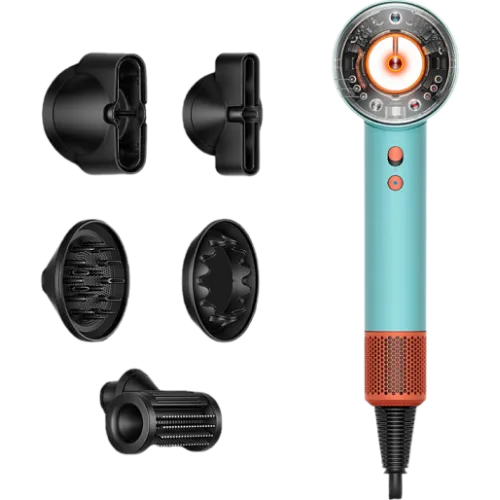 Фен Dyson Supersonic HD16 Nural (Бирюзовый/Оранжевый)